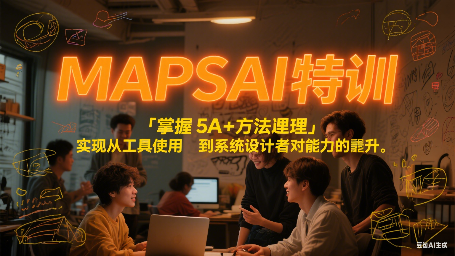 MAPSAI 特训，掌握 5A + 方法论，实现从工具使用者到系统设计者的能力跃升